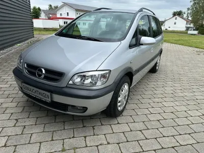Gebraucht Opel Zafira 2003 Silber Van / Kleinbus