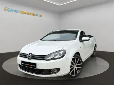 Gebraucht VW Golf Cabriolet Cup 140 PS (102 kW) 2015 Weiß Cabrio