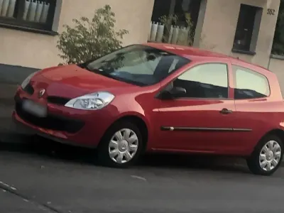 Gebraucht Renault Clio III 65 PS (47 kW) 2006 Rot Kleinwagen