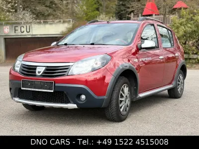 Usata Dacia Sandero Stepway 87 CV (63 kW) 2009 Rosso Utilitaria