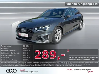 Gebraucht Audi A4 S-Line 204 PS (150 kW) 2023 Daytonagrau perleffekt Kombi
