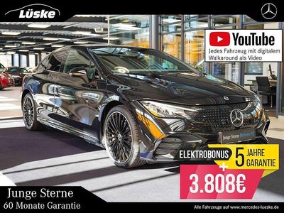Gebraucht Mercedes EQE350 AMG line 214 kW (292 PS) 2024 Obsidianschwarz Limousine