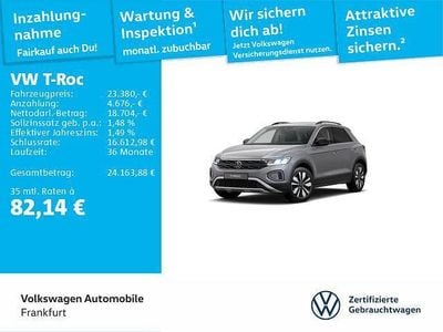 Second-hand VW T-Roc Goal 116 CP (85 kW) 2025 Gri SUV
