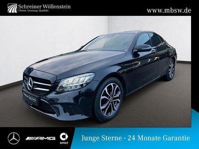 Obsidianschwarz Gebraucht 2020 Mercedes C220 Avantgarde Limousine | 30.760 € (Fairer Preis)