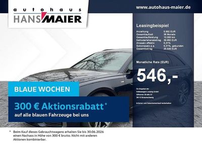 Usata Audi A6 S-Line 299 CV (219 kW) 2022 Blu Station wagon