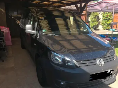 Gebraucht VW Caddy Maxi 101 PS (74 kW) 2014 Schwarz Van / Kleinbus