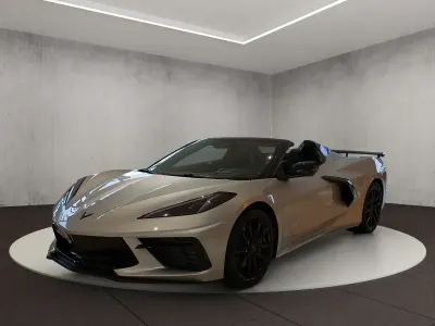 Nowe Corvette Stingray 481 KM (353 kW) 2026 Srebrny Kabriolet