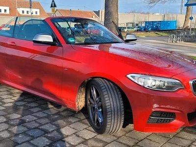 Usata BMW M235 Performance 326 CV (239 kW) 2015 Rosso Cabrio