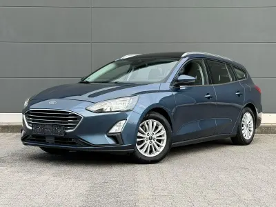 Gebraucht Ford Focus Titanium 120 PS (88 kW) 2020 Blau Kombi