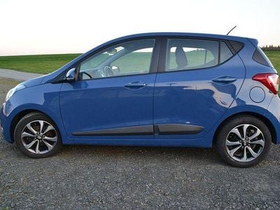 Usata Hyundai i10 Edition 67 CV (49 kW) 2014 Blu Utilitaria