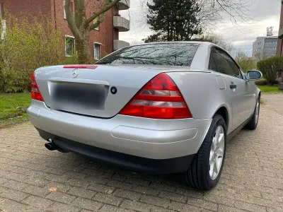 Gebraucht Mercedes SLK200 136 PS (100 kW) 1999 Silber Cabrio