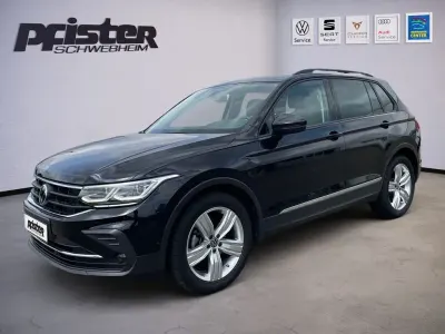 Gebraucht VW Tiguan Life 150 PS (110 kW) 2021 Schwarz SUV