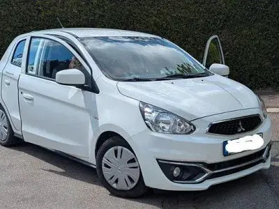 Gebraucht Mitsubishi Space Star 71 PS (52 kW) 2017 Weiß Kleinwagen