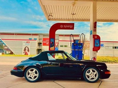 Usado Porsche 964 250 HP (183 kW) 1990 Preto Cabrios