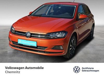 Gebraucht VW Polo United 80 PS (58 kW) 2021 Energetic orange metallic Kleinwagen