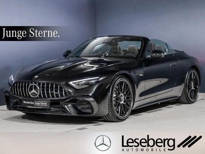 Gebraucht Mercedes SL43 AMG AMG 421 PS (309 kW) 2024 Obsidianschwarz Cabrio