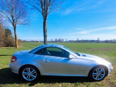 Gebraucht Mercedes SLK200 163 PS (119 kW) 2005 Silber Cabrio