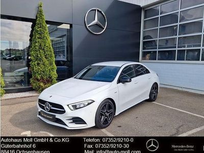Gebraucht Mercedes A200 AMG 163 PS (119 kW) 2022 Weiß Limousine