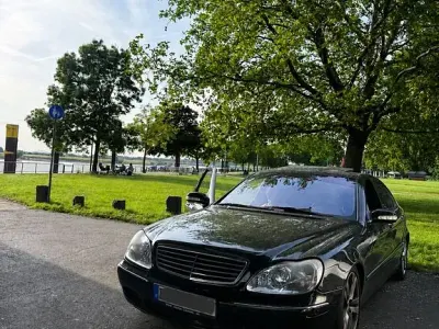 Gebraucht Mercedes S500L 306 PS (225 kW) 1999 Schwarz Limousine