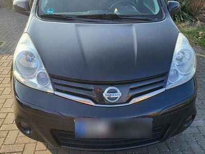 Begagnad Nissan Note 88 HK (64 kW) 2010 Svart Halvkombi