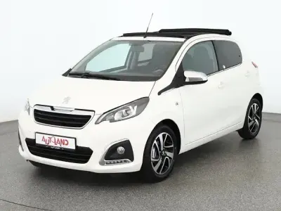 Gebraucht Peugeot 108 Allure 72 PS (52 kW) 2018 Weiß Kleinwagen