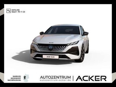 Neu Peugeot 308 SW Allure 131 PS (96 kW) 2025 Weiss Kombi