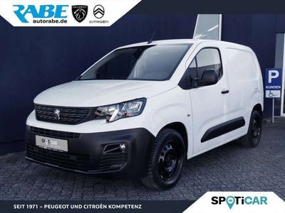 Gebraucht Peugeot Partner Premium 102 PS (75 kW) 2020 Weiß Van / Kleinbus