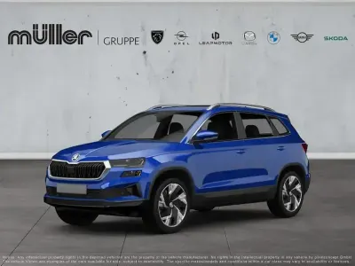 Gebraucht Skoda Karoq Clever 110 PS (80 kW) 2022 Blau SUV