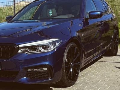Usata BMW 530 M Sport 265 CV (194 kW) 2017 Blu Station wagon
