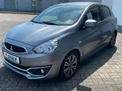 Gebraucht Mitsubishi Space Star Diamant Edition 80 PS (58 kW) 2017 Grau Kleinwagen