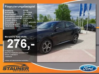 Gebraucht Alfa Romeo Tonale Ti 160 PS (117 kW) 2023 Schwarz SUV