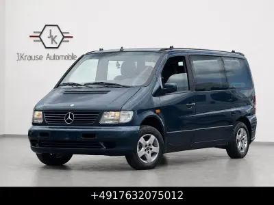 Gebraucht Mercedes V220 122 PS (89 kW) 2003 Blau Van / Kleinbus