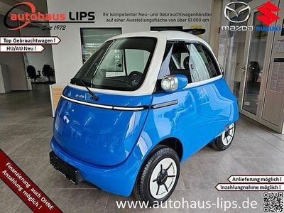 Neu Micro Microlino 11 kW (16 PS) 2025 Blau weiß Kleinwagen