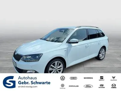 Gebraucht Skoda Fabia Clever 95 PS (69 kW) 2018 Weiß Limousine
