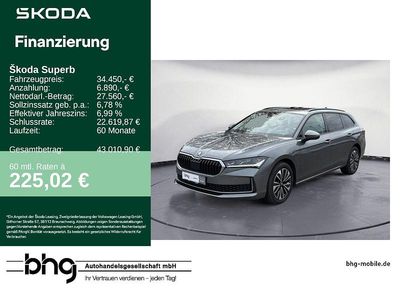 Usata Skoda Superb Selection 150 CV (110 kW) 2025 Grigio Station wagon
