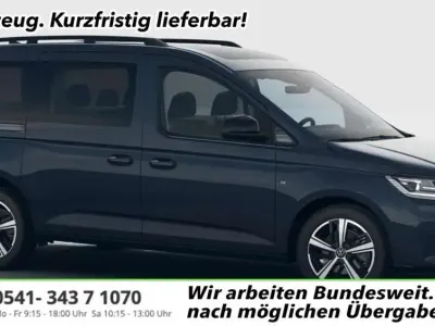 Neu VW Caddy Life 122 PS (89 kW) 2026 Starlight blue metallic Van / Kleinbus