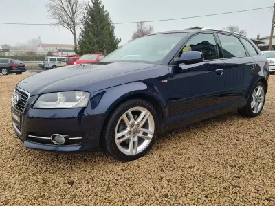 Gebraucht Audi A3 S-Line 125 PS (91 kW) 2012 Blau Kleinwagen