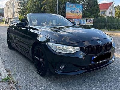 Schwarz Gebraucht 2016 BMW 420 Sport Line Cabrio | 17.999 € (Guter Preis)