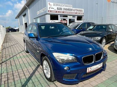 gebraucht BMW X1 sDrive 18d M-paket LE-MANS-BLAU Navi Alcantar