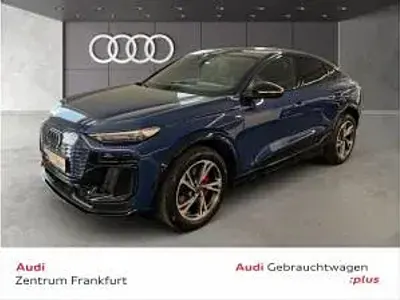 Gebraucht Audi Q6 e-tron 225 kW (306 PS) 2025 Blau (ascariblau metallic/ascariblau metallic) SUV