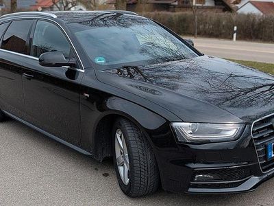 Gebraucht Audi A4 S-Line 177 PS (130 kW) 2014 Schwarz Kombi