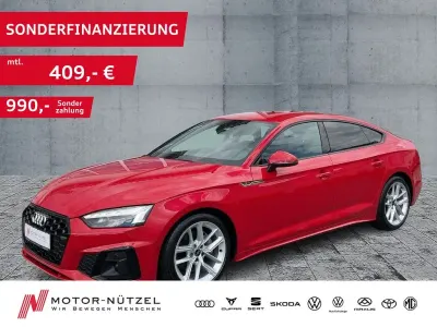 Gebraucht Audi A5 Sportback S-Line 204 PS (150 kW) 2022 Rot Kleinwagen