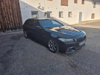 Brugt BMW 525 218 HK (160 kW) 2011 Sort Stationcar