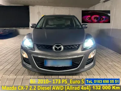 Gebraucht Mazda CX-7 173 PS (127 kW) 2010 Grau SUV