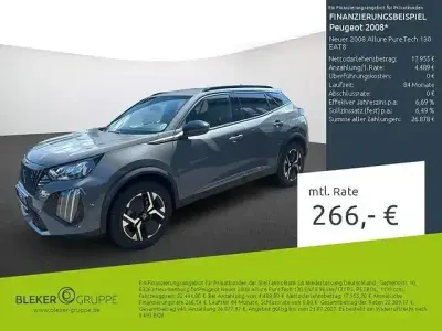 Gebraucht Peugeot 2008 Allure 131 PS (96 kW) 2024 Grau SUV