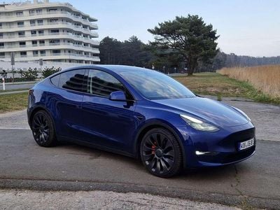 Gebraucht Tesla Model Y Performance 392 kW (534 PS) 2024 Blau SUV