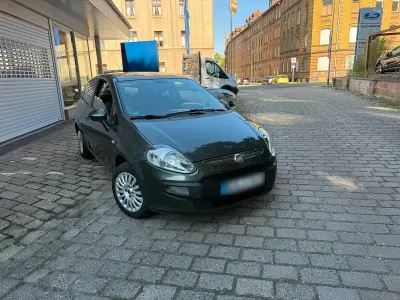 Gebraucht Fiat Punto Evo 2010 Grün Kleinwagen