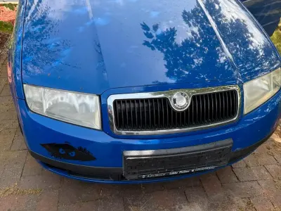 Gebraucht Skoda Fabia 75 PS (55 kW) 2002 Blau Kleinwagen