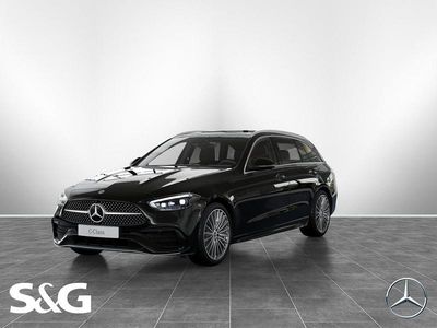 Gebraucht Mercedes C220 AMG 197 PS (144 kW) 2026 Metalliclack obsidianschwarz Kombi