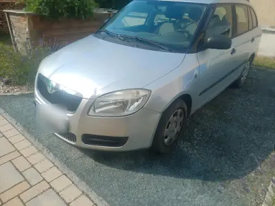 Gebraucht Skoda Fabia 86 PS (63 kW) 2008 Silber Kleinwagen